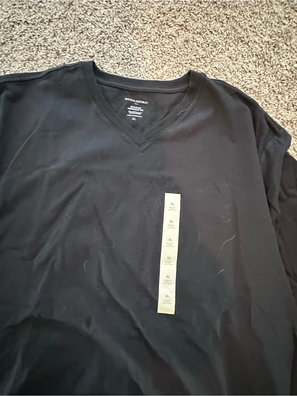 Banana Republic Men’s V-Neck Tee Bundle XL NWT